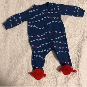 Carter’s Crab Pajamas 3 months